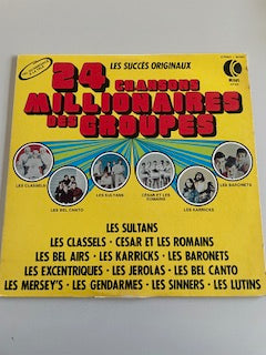 24 CHANSONS MILLIONNAIRES DES GROUPES